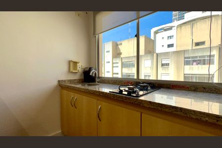 Studio para alugar com 33m², 1 quarto e sem vaga Studio para alugar com 33m², 1 quarto e sem vagaCozinha