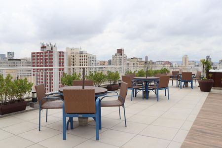 Studio para alugar com 20m², 1 quarto e sem vagaTerraço e Ofurô