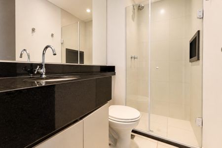 Studio para alugar com 20m², 1 quarto e sem vaga Studio para alugar com 20m², 1 quarto e sem vagaBanheiro