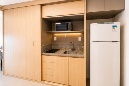 Studio para alugar com 20m², 1 quarto e sem vaga Studio para alugar com 20m², 1 quarto e sem vagaCozinha