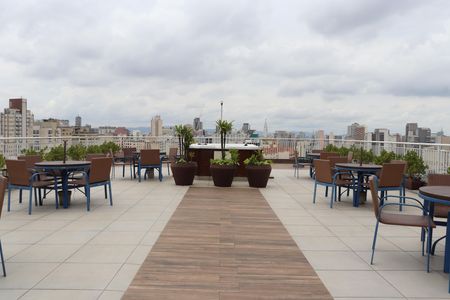 Studio para alugar com 20m², 1 quarto e sem vagaTerraço e Ofurô