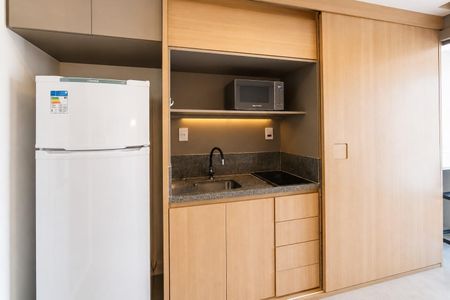 Studio para alugar com 20m², 1 quarto e sem vaga Studio para alugar com 20m², 1 quarto e sem vagaCozinha
