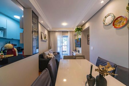 Sala de apartamento à venda com 3 quartos, 59m² em Vila Pires, Santo André