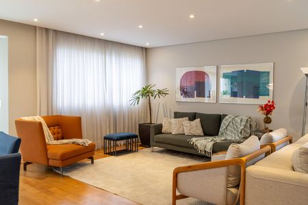 Sala de apartamento à venda com 3 quartos, 198m² em Cidade Monções, São Paulo