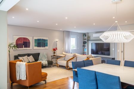 Sala de apartamento à venda com 3 quartos, 198m² em Cidade Monções, São Paulo