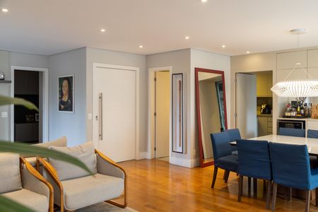 Sala de apartamento à venda com 3 quartos, 198m² em Cidade Monções, São Paulo