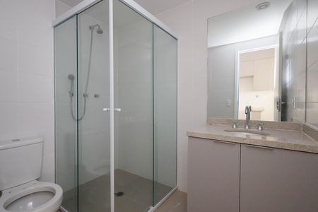 Banheiro  de kitnet/studio para alugar com 1 quarto, 30m² em Tucuruvi, São Paulo