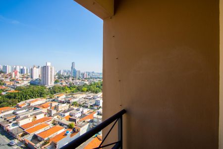 Varanda da sala de apartamento à venda com 3 quartos, 62m² em Jardim Cambui, Santo André