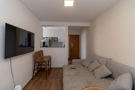 Sala de apartamento para alugar com 2 quartos, 90m² em Castelo, Belo Horizonte