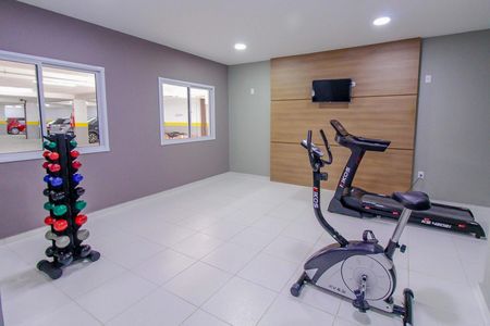 Apartamento à venda com 38m², 2 quartos e 1 vaga Apartamento à venda com 38m², 2 quartos e 1 vagaÁrea comum - Academia