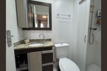 Apartamento para alugar com 61m², 2 quartos e 2 vagas Apartamento para alugar com 61m², 2 quartos e 2 vagasBanheiro da Suíte