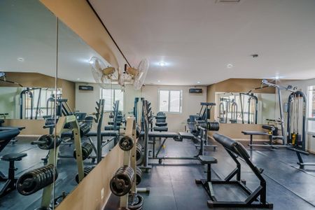 Apartamento para alugar com 57m², 3 quartos e 1 vaga Apartamento para alugar com 57m², 3 quartos e 1 vagaÁrea comum - Academia