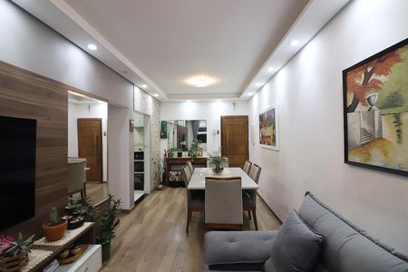 Sala  de apartamento à venda com 2 quartos, 68m² em Chácara Sergipe, São Bernardo do Campo