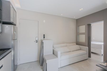 Sala de apartamento para alugar com 1 quarto, 35m² em Pinheiros, São Paulo