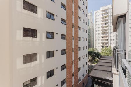 Vista da Varanda de apartamento para alugar com 1 quarto, 35m² em Pinheiros, São Paulo
