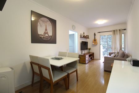 Sala de apartamento para alugar com 2 quartos, 60m² em Indianópolis, São Paulo