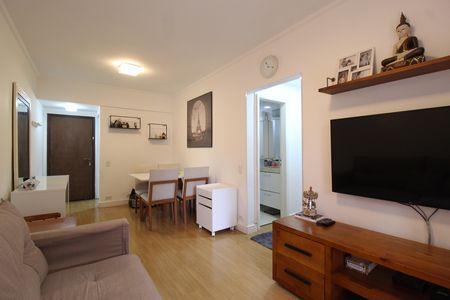 Sala de apartamento para alugar com 2 quartos, 60m² em Indianópolis, São Paulo