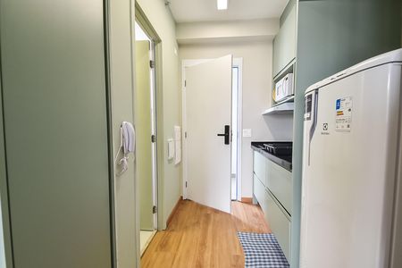 Studio à venda com 22m², 1 quarto e sem vaga Studio à venda com 22m², 1 quarto e sem vagaCozinha