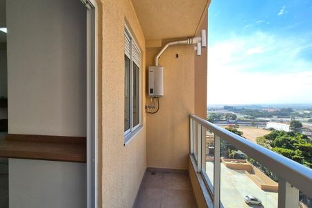 Varanda da Sala  de apartamento para alugar com 3 quartos, 64m² em Jardim Aparecida, Campinas
