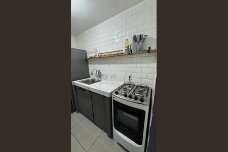 Cozinha de apartamento à venda com 2 quartos, 50m² em Jardim Francisco Mendes, São Paulo
