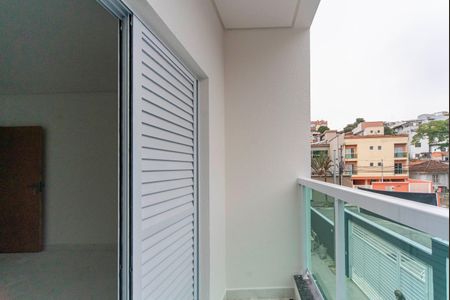 Varanda do Quarto 1 de casa à venda com 2 quartos, 72m² em Vila Helena, Santo André