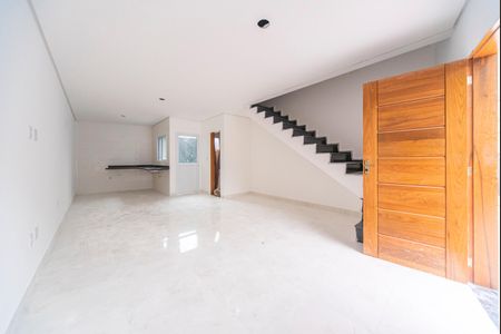 Sala de casa à venda com 2 quartos, 72m² em Vila Helena, Santo André