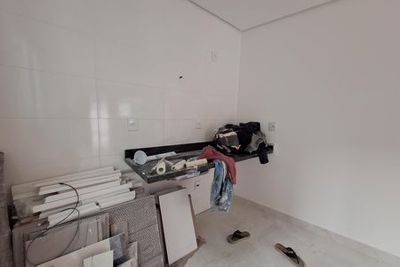 Cozinha de casa à venda com 2 quartos, 56m² em Vila Helena, Santo André