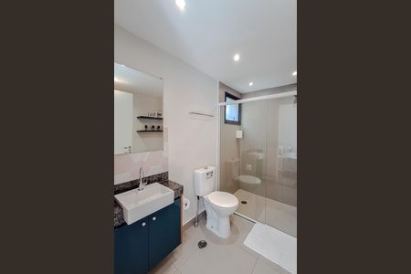 Studio para alugar com 32m², 1 quarto e sem vaga Studio para alugar com 32m², 1 quarto e sem vagaBanheiro