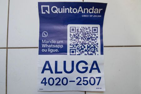 Apartamento para alugar com 46m², 2 quartos e sem vaga Apartamento para alugar com 46m², 2 quartos e sem vagaPlaca