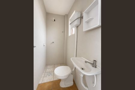 Banheiro de kitnet/studio para alugar com 1 quarto, 34m² em Rio Branco, Novo Hamburgo