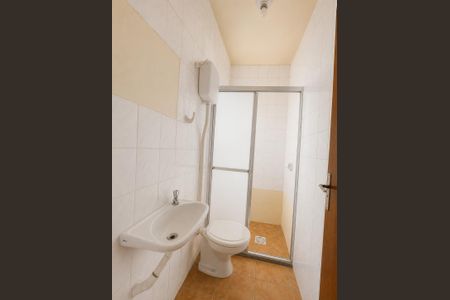 Banheiro de kitnet/studio para alugar com 1 quarto, 35m² em Rio Branco, Novo Hamburgo