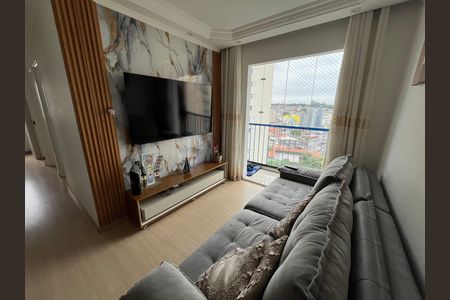 Sala de apartamento à venda com 3 quartos, 56m² em Jardim Centenario, São Paulo