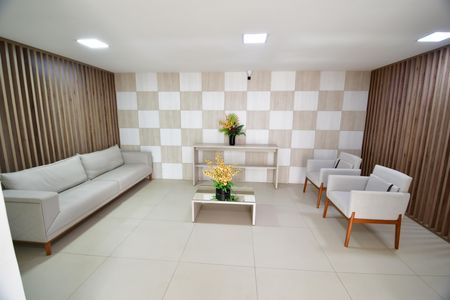 Apartamento para alugar com 36m², 1 quarto e 1 vagaHall social