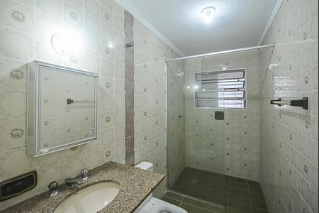 Banheiro de casa para alugar com 1 quarto, 48m² em Vila Jordanopolis, São Bernardo do Campo