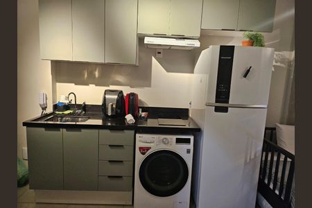 Cozinha de apartamento para alugar com 1 quarto, 35m² em Santana, São Paulo