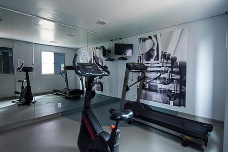 Apartamento para alugar com 55m², 2 quartos e 1 vaga Apartamento para alugar com 55m², 2 quartos e 1 vagaÁrea comum - Academia