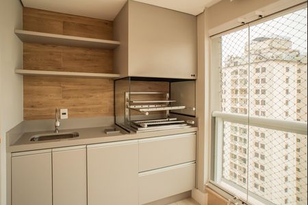 Varanda gourmet de apartamento para alugar com 3 quartos, 175m² em Vila Clementino, São Paulo