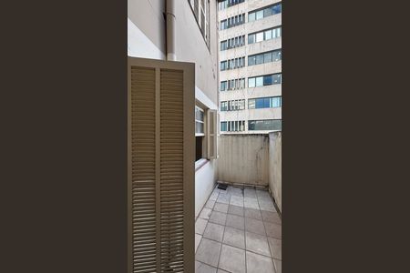 Sala Varanda de apartamento à venda com 1 quarto, 70m² em Centro, Santo André