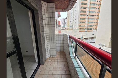 Varanda de apartamento para alugar com 1 quarto, 52m² em Aviação, Praia Grande
