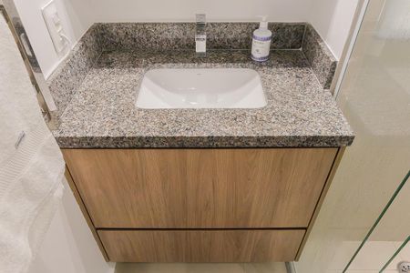 Studio para alugar com 25m², 1 quarto e sem vaga Studio para alugar com 25m², 1 quarto e sem vagaBanheiro