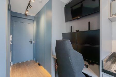 Studio para alugar com 25m², 1 quarto e sem vaga Studio para alugar com 25m², 1 quarto e sem vagaQuarto