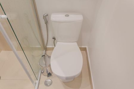 Studio para alugar com 25m², 1 quarto e sem vaga Studio para alugar com 25m², 1 quarto e sem vagaBanheiro