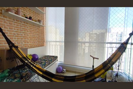 Apartamento à venda com 59m², 3 quartos e 1 vagaVaranda