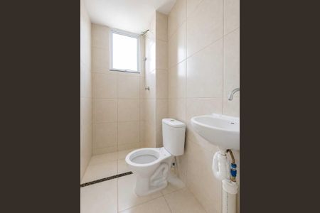Banheiro de apartamento para alugar com 2 quartos, 50m² em Bairro da Glória, Contagem