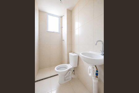 Banheiro de apartamento para alugar com 2 quartos, 50m² em Bairro da Glória, Contagem