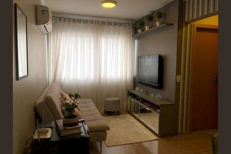Sala de apartamento à venda com 2 quartos, 53m² em Passo do Feijó, Porto Alegre