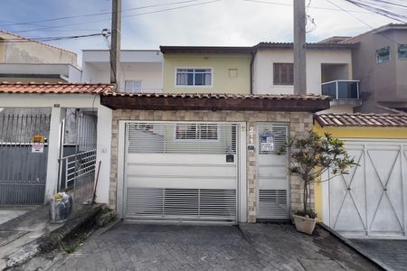 Casa para alugar com 53m², 2 quartos e sem vaga Casa para alugar com 53m², 2 quartos e sem vagaFachada com placa