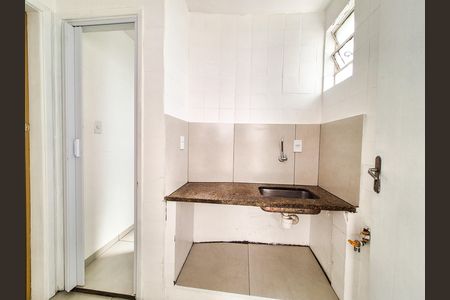 Cozinha de kitnet/studio para alugar com 1 quarto, 25m² em Campos Elíseos, São Paulo
