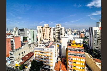 Vista da Sala de kitnet/studio para alugar com 1 quarto, 25m² em Campos Elíseos, São Paulo