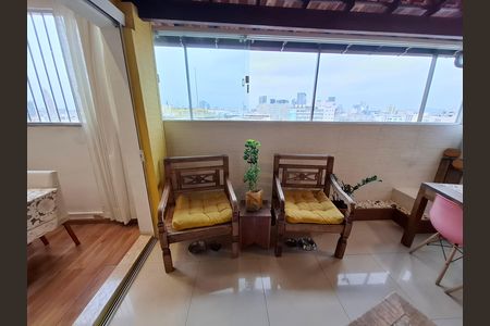 Varanda de apartamento para alugar com 2 quartos, 90m² em Santa Teresa, Rio de Janeiro